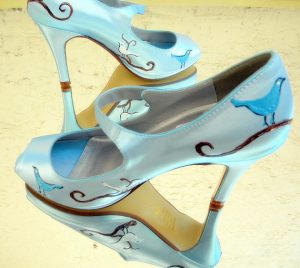 Custom Twitter party shoes