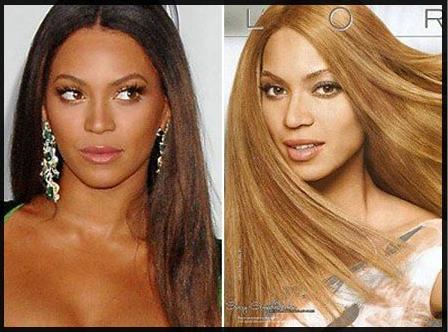 Racist Beyonce ad for L'Oreal portrays the musician with lightened skin