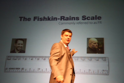 Martin MacDonald speaking at MozCon